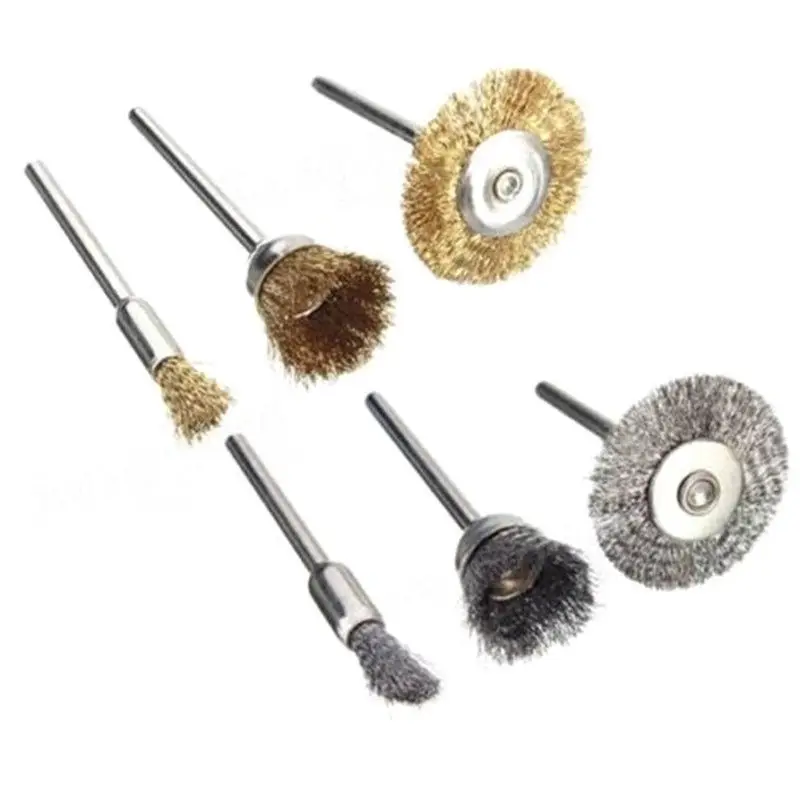 

36Pcs Steel Wire Brush Polishing Wheels Set Kit for Rotary Tool Drill Bit 3Model