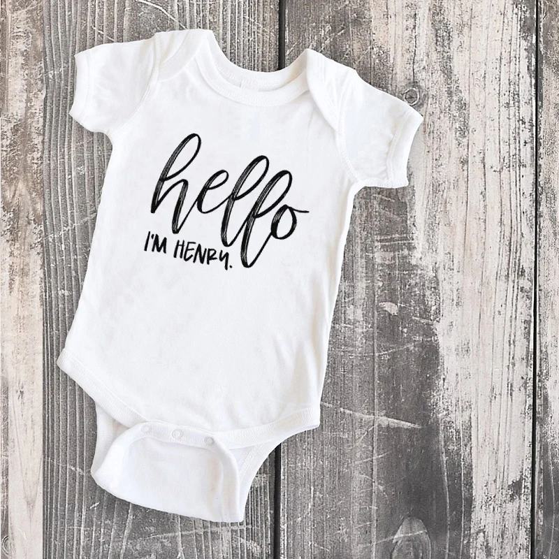 

Baby Coming Home Shirt Summer 2020 Hello World Mom and Daughter Matching Clothes Fashion Print Matching Outfits Cotton