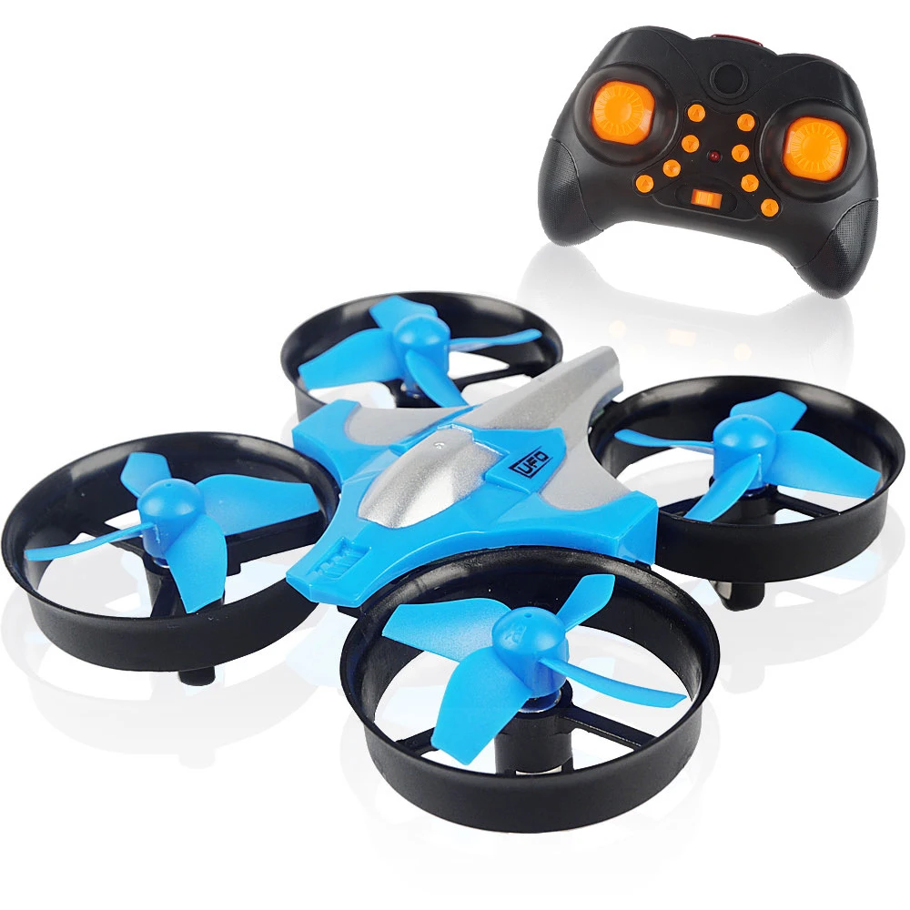 2 4G мини Квадрокоптер Безголовый режим дистанционное управление Дрон с одной