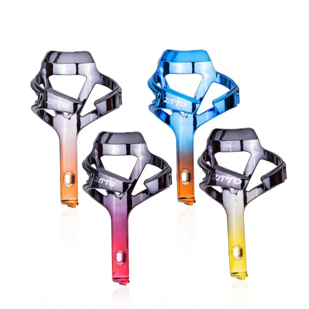 

Bike Bottle Cage For Road Bike MTB Water Bottle Holder Electroplating Socket Holder With Screws