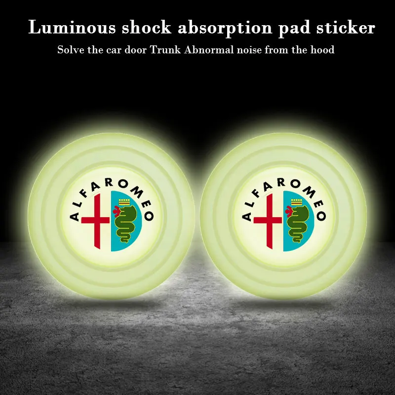 4 шт. силиконовые амортизаторы для дверей автомобиля Alfa Alpha Romeo 159 147 - купить по