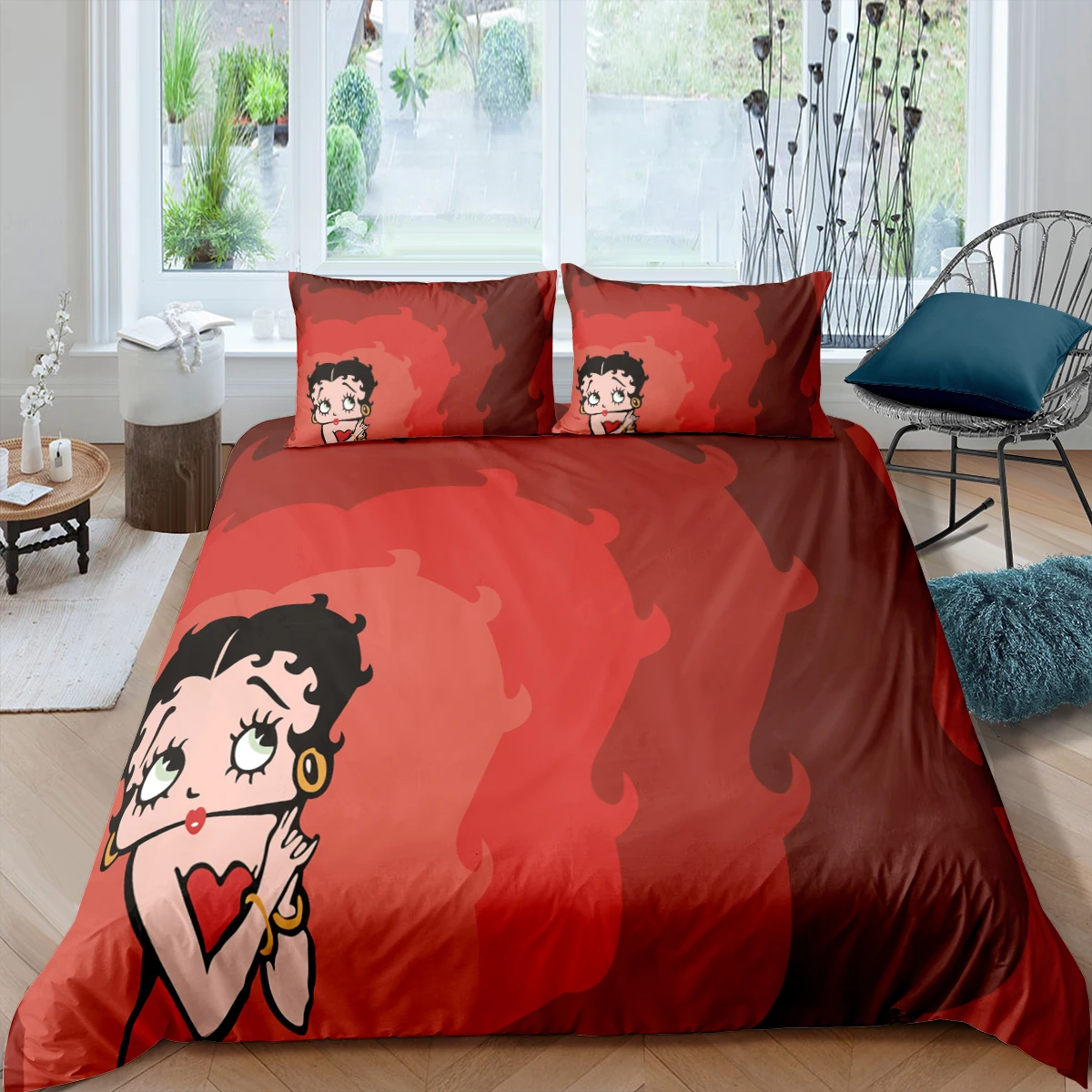 

Home Textile 3D Printed Duvet Cover Microfiber Bed Sheet Cartoon Bedding Set For Boys Girls Kids 2/3Pcs Single Double Bedclothes