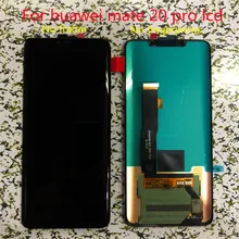 For Huawei mate20 pro lcd original super AMOLED display touch screen, no frame, no fingerprint, screen assembly