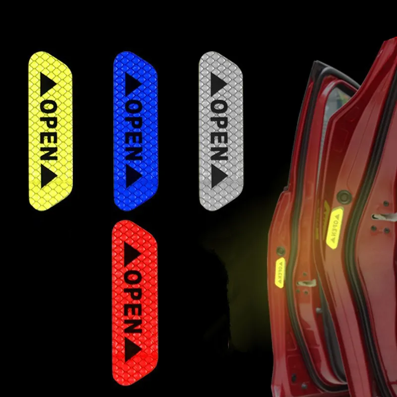 Наклейки на дверь машины универсальная защитная предупреждающий знак открытые