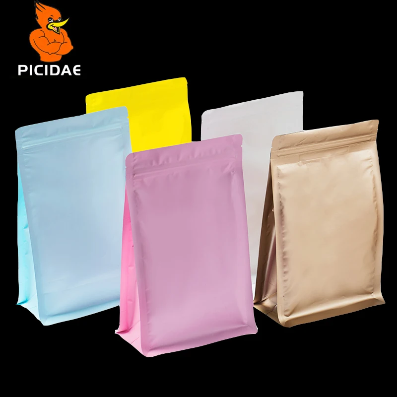 Сумка из алюминиевой фольги с замком на молнии для органа восьмисторонняя