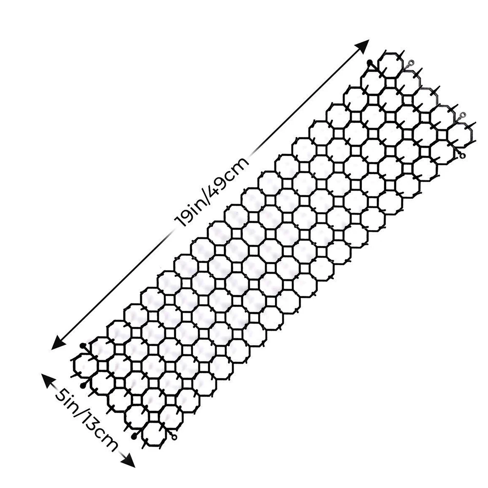 

10Pcs 13cmx49cm Garden Prickle Strip Dig Stop Cat Repellent Deterrent Mat Spike Portable Anti-Cat Dog Outdoor Garden Supplies