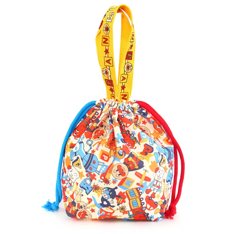 

Новый японский Ланч-бокс Anpanman Bento, сумки, сумка для хранения на шнурке, сумка для мам, портативная переносная сумка для подгузников с молочно...