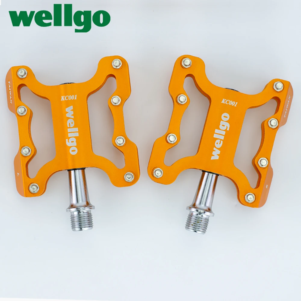 Велотренажеры Wellgo KC001 из алюминиевого сплава ультралегкие педали для дорожного