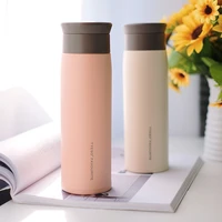 350ml 500ml double wall vacuum insulated thermal water bottle with infuser for tea coffee travel mug vacuum flasks for car