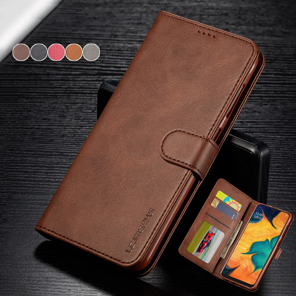 

Luxury Leather Flip Case For Samsung Galaxy A70 A50 A30 A40S A20E A10 M30 M20 A9 A8 A7 A6 A5 J6 J4 Plus 2018 Phone Cover Coque