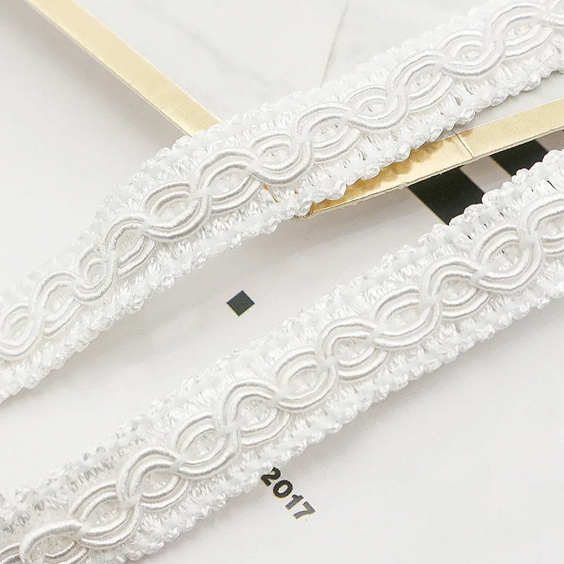 

5yards 1cm type 8 letter lace DIY handmade headwear embroidery thread fringe dance dress accessories curtain pillow accessories