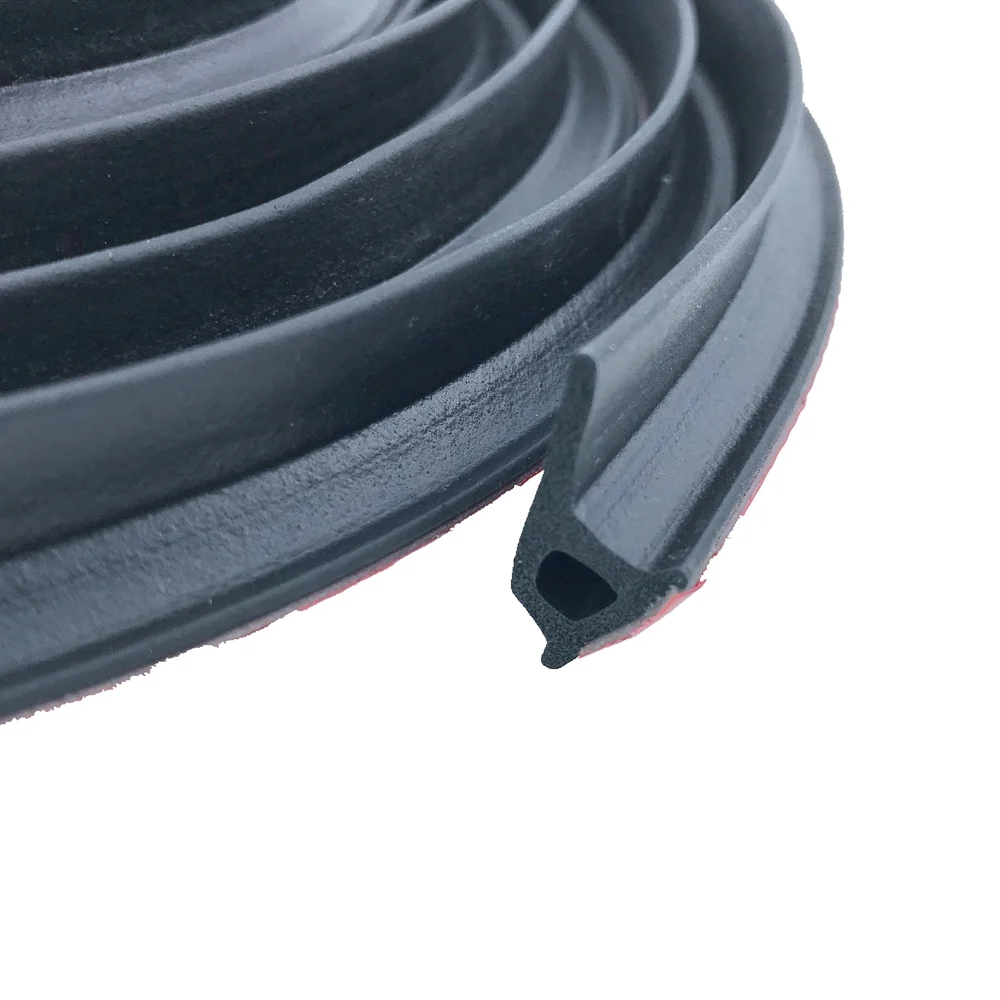 

4 Meters P Type Automotive Door Sound Insulation Noise Auto Styling Car Sound Deadener Rubber Foam Car Accessories Interior