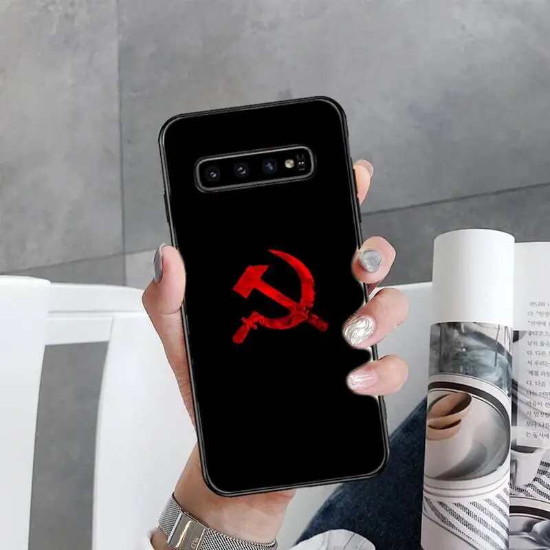

Soviet Union USSR Flag Phone Case For Samsung Galaxy S5 S6 S7 S8 S9 S10 S10e S20 edge plus lite