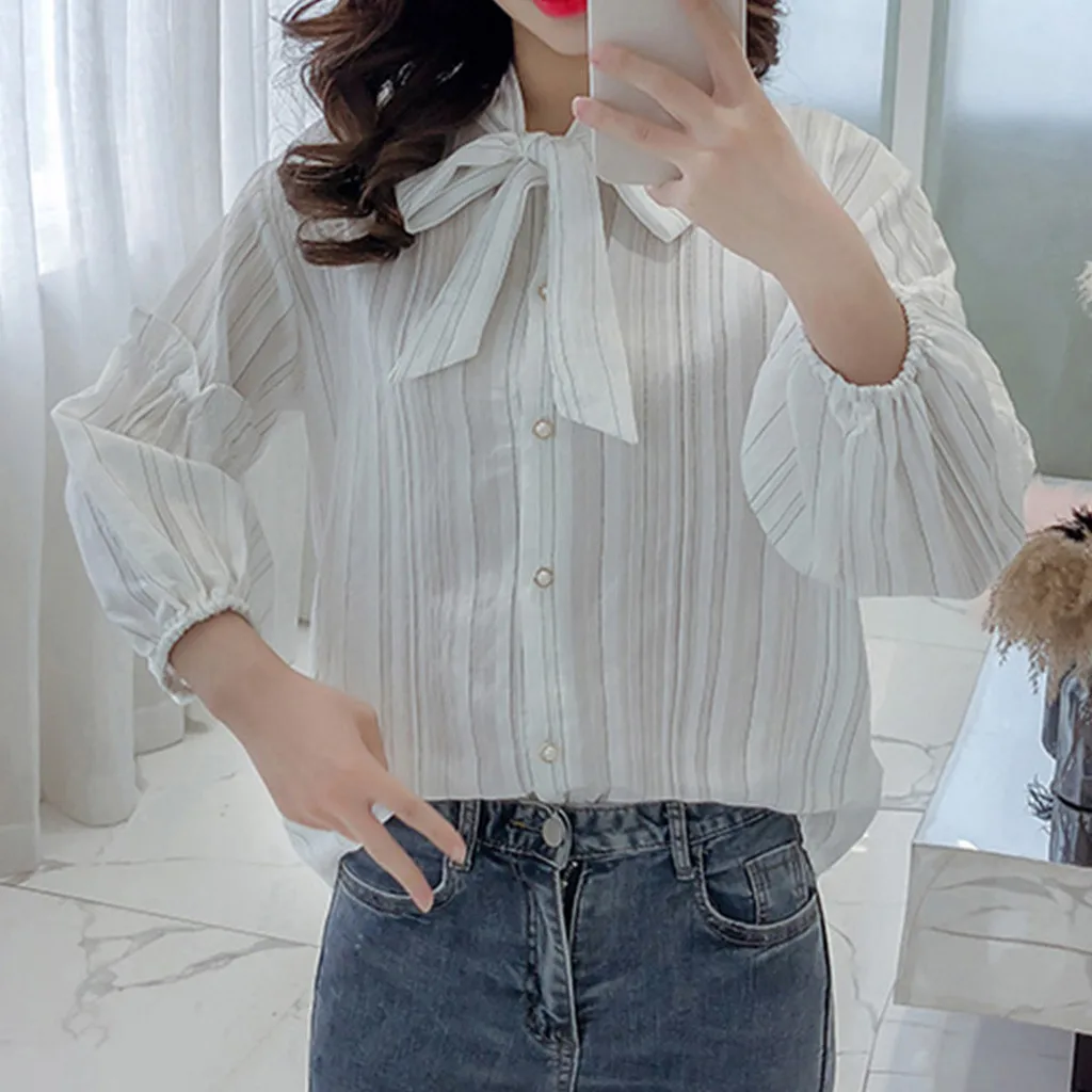 SAGACE женские укороченные рубашки с длинным рукавом и v образным вырезом белые