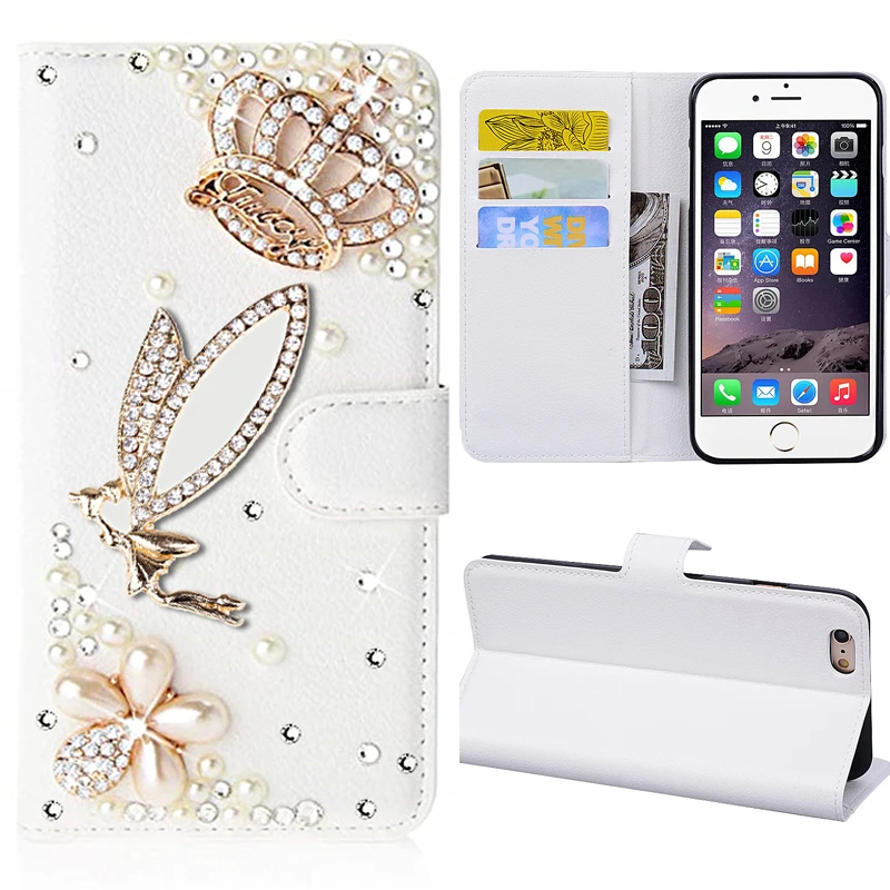 

Luxury Leather Phone Case for Samsung Galaxy S20 Ultra S10 Plus S10E S8 S9 Note 8 9 10 Plus Rose Flowers Wallet Card Cover Coque