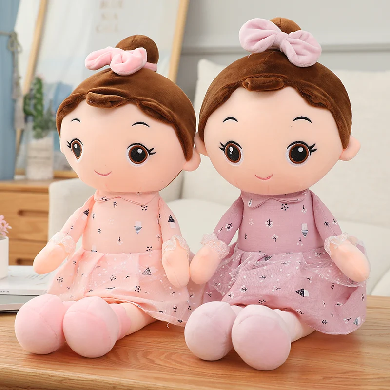 

1 шт. 45-90 см Kawaii милые девушки ангела с юбка плюшевые игрушки куклы мягкая подушка для детей подарок на день рождения для девочек подарок на д...