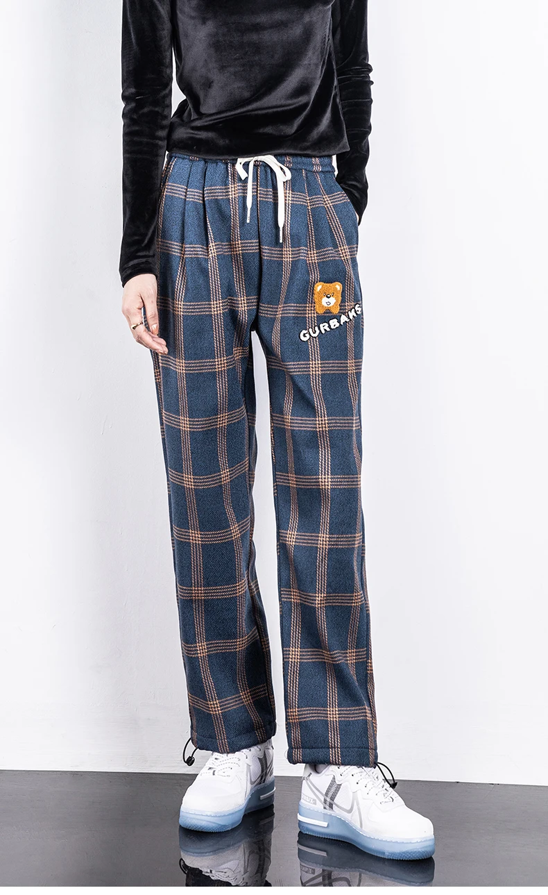

Fall Winter Sports Jogger Fashion Loungewear Women Blue Japanese Streetwear Baggy Pantalon Femme Hiver Women Clothes BE50KZ