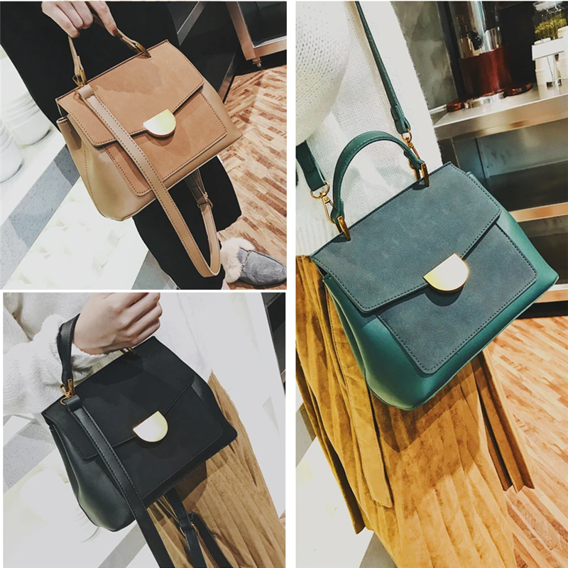 Винтажные замшевые маленькие сумочки для женщин вместительные сумки на плечо в