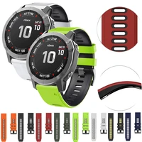 26 22 20mm smart watch straps for garmin fenix 6 6s 6x pro 5x 5 5s 3 hr 935 quick release silicone easyfit wristband bracelet