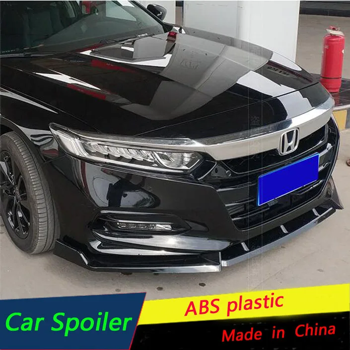 Для Honda Accord защита выхлопного отверстия переднего бампера для Accord задний спойлер набор бампер Передняя Лопата спойлер