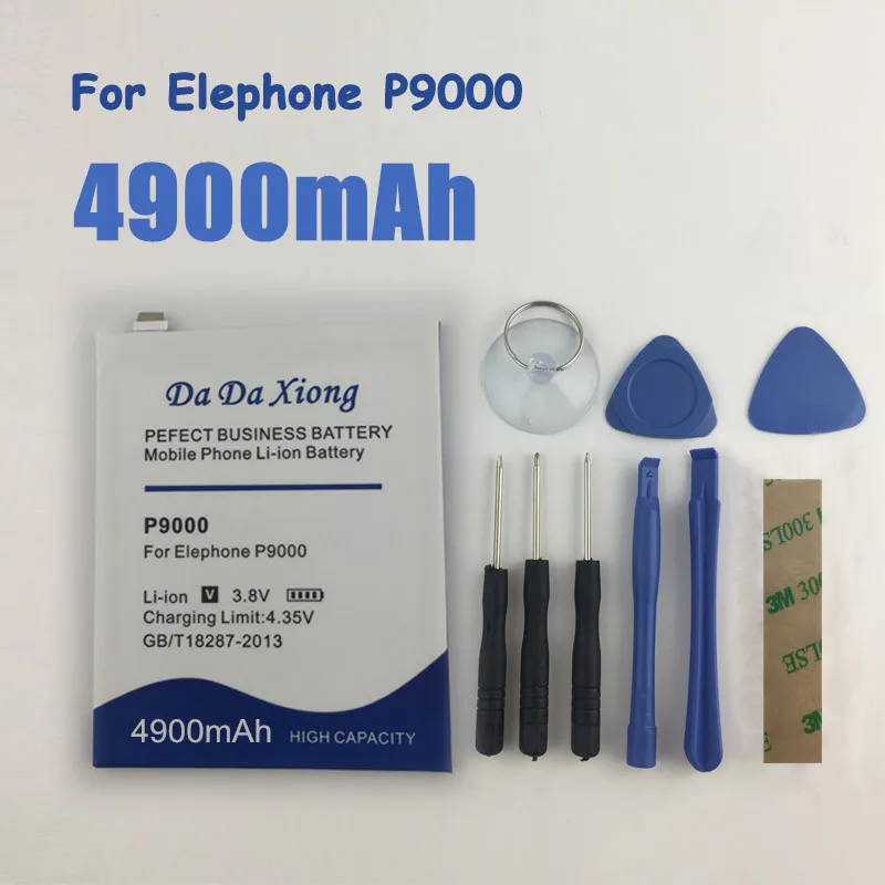 Аккумулятор 4900 мАч Elephone P9000 для аккумулятор Lite|battery for elephone|battery forbatteries batteries |