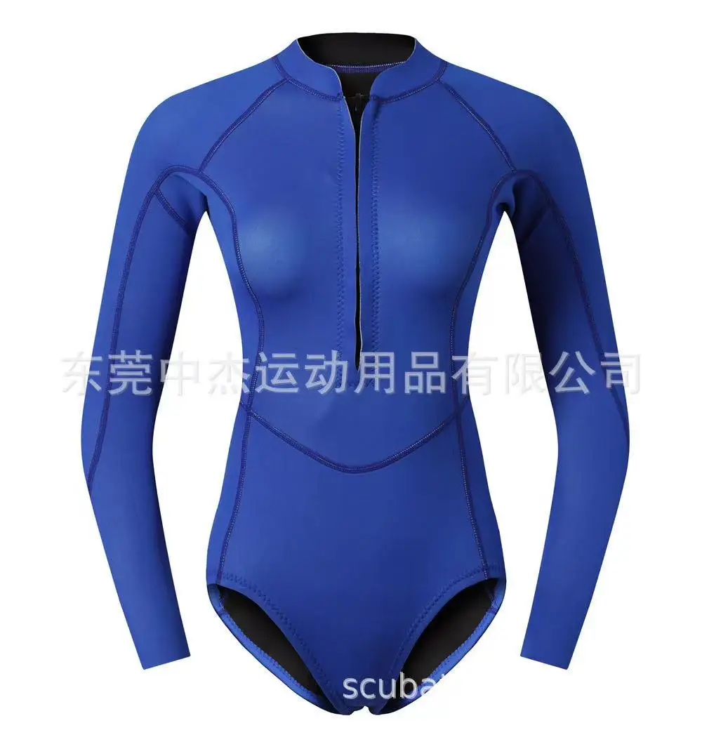 Неопреновый гидрокостюм для женщин хороший купальный костюм с длинным рукавом и