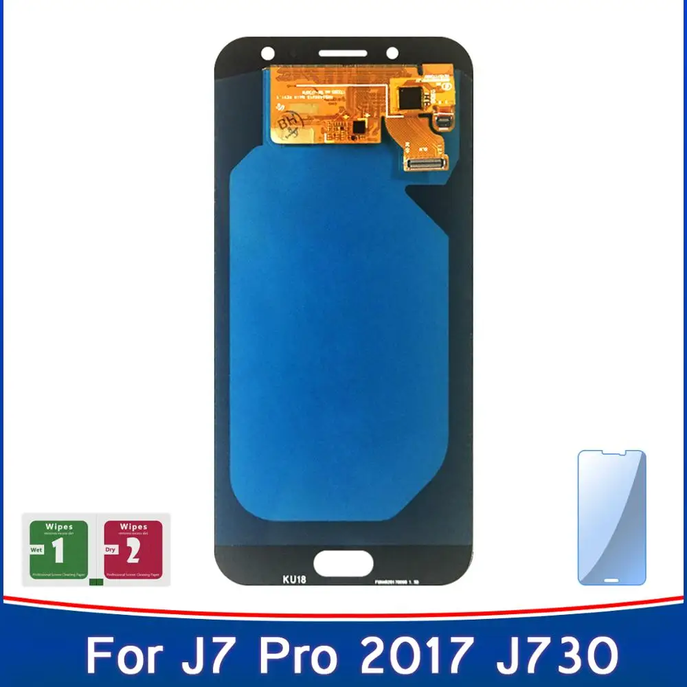 100% протестированный ЖК-дисплей для SAMSUNG Galaxy J7 Pro 2017 J730 дисплей с сенсорным экраном