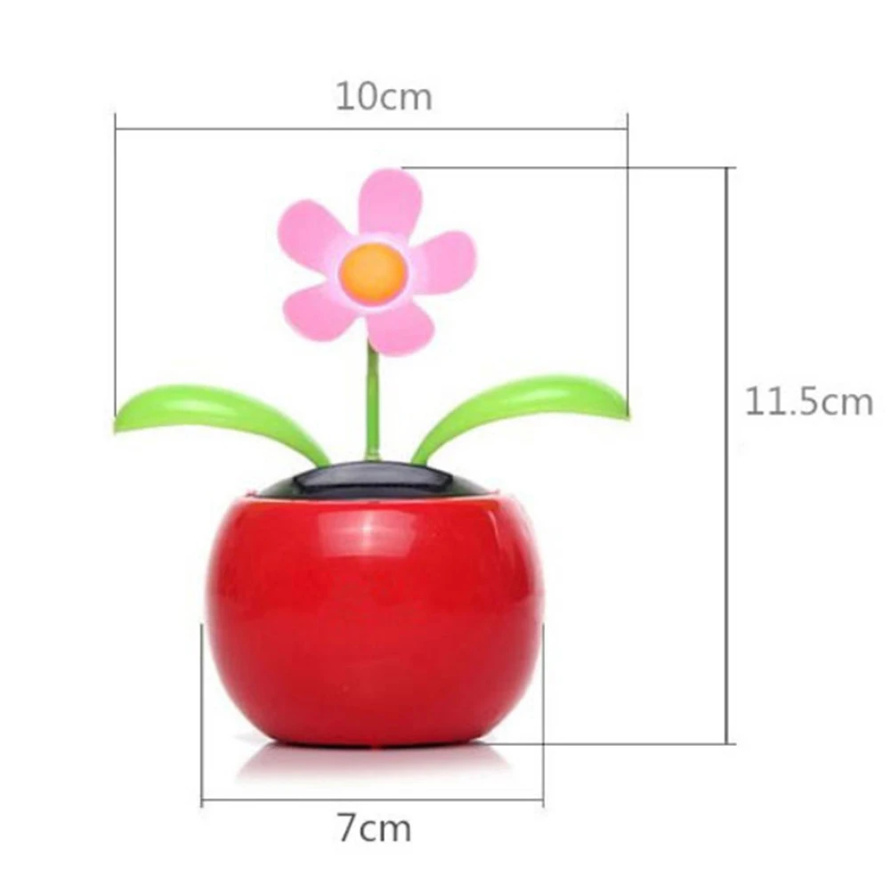 2020 Новая мода на солнечных батареях Танцующая цветочная игрушка офисный стол и