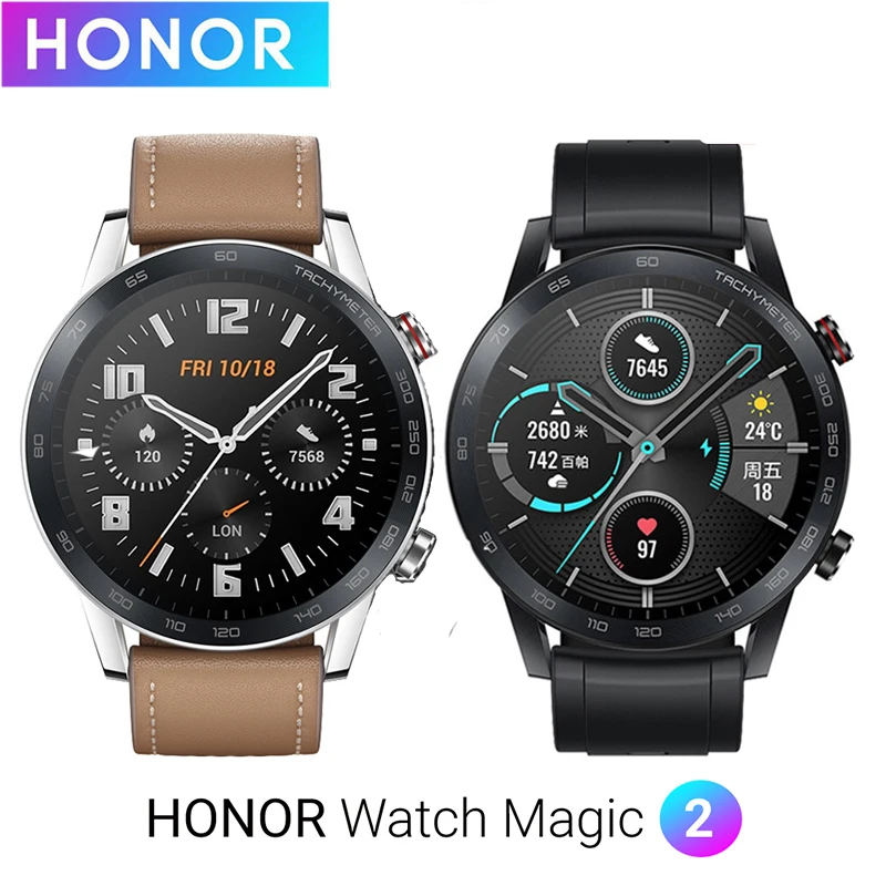 Honor Magic Watch 2 спортивные Смарт-часы для женщин Android iOS женские мужские 2020 с