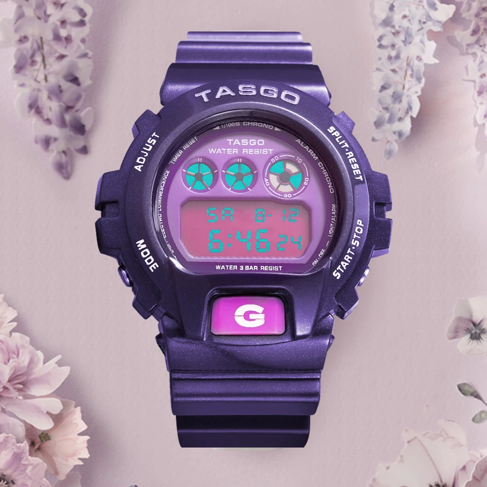 

TASGO Waterproof Sport Watches Women 2020 Top Brand Luxury LED Electronic Digital Watch Ladies Clock Female Relogio Feminino