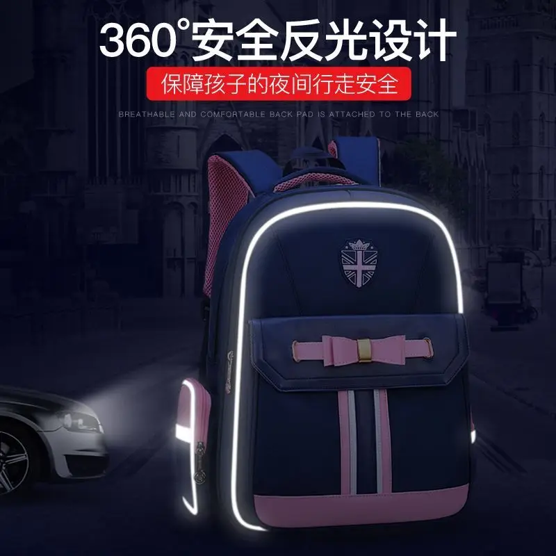 bags Orthopedic Backpack Children School Waterproof Kids princess Book Bag Children primay school Backpack Girls bolsa infantil