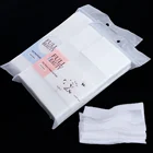 Салфетки для удаления лака, маникюрные безворсовые салфетки из 100% хлопка, снимаемые с замачивания, инструменты для нейл-арта LE1543