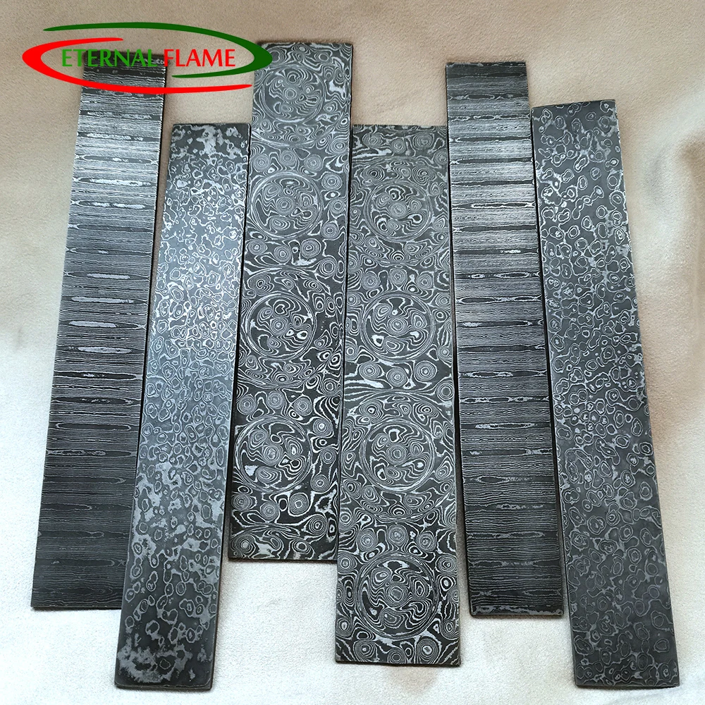 Шаблон сделанный на заказ сэндвич из нержавеющей стали Дамасская заготовка стержень для рукоделия лезвие для изготовления ножей пустые металлические материалы Шаблон сделанный на заказ сэндвич из нержавеющей стали Дамасская заготовка стержень для рукоделия лезвие для изготовления ножей пустые металлические материалы