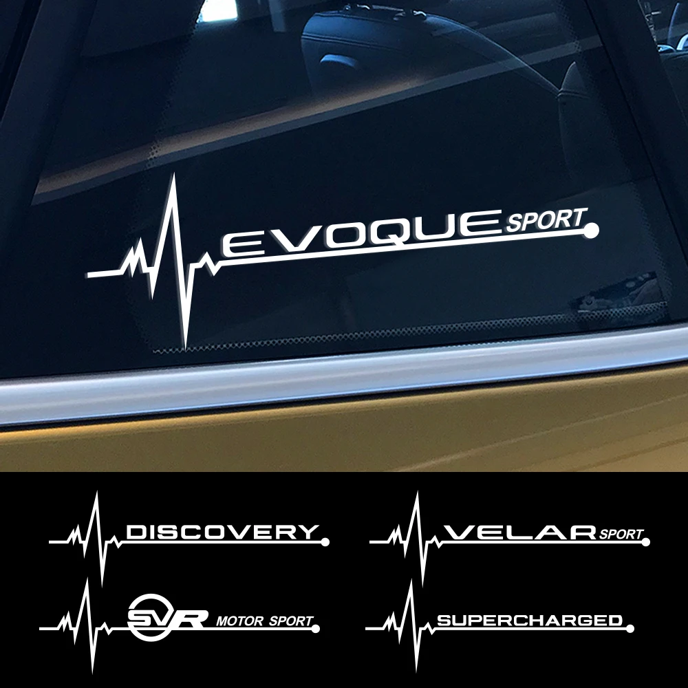 2 шт. светоотражающие наклейки на боковое окно автомобиля Land Rover Discovery 3 4 Evoque