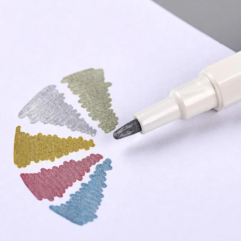 10 шт. металлическая цветная ручка для рисования цветов маркер шин граффити DIY