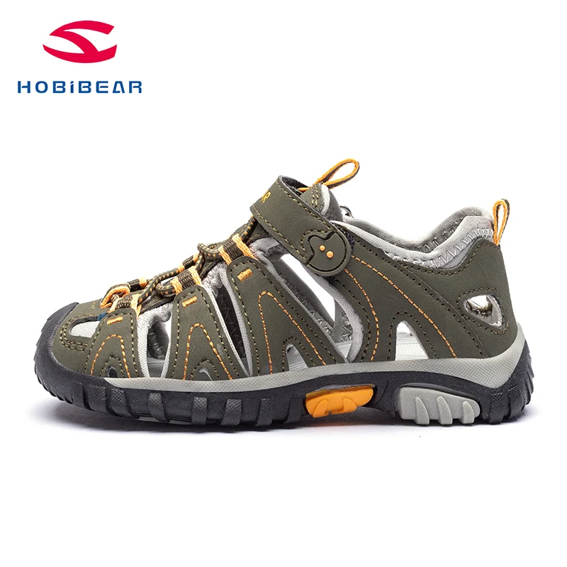 Сандалии для мальчиков Сезон лето Новинка 2020 года Модная детская обувь с мягкой