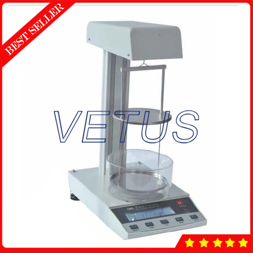 

0 to 500g/cm3 Range High Precision Electronic Solid Powder Density Meter Lab Automatic Densiometer Specific Gravity Tester Meter