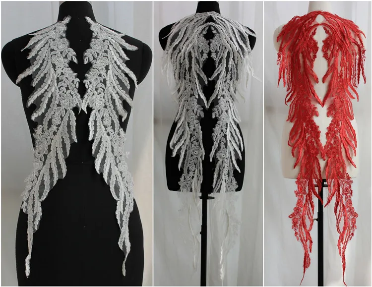 Вышитая аппликация для свадебного вечернего платья аксессуары одежды RS1303 | Дом и