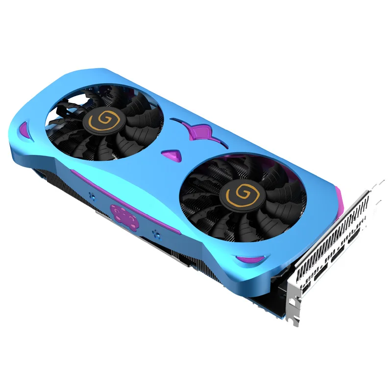 Видеокарта Yeston Radeon RX5600XT 6G D6 MA внешняя графическая карта 6 ГБ/192 бит/GDDR6 7 нм игровой