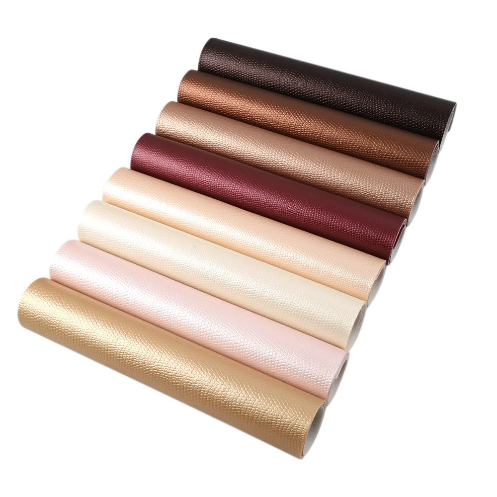 20х34 см Змеиный узор однотонный рельефная ткань искусственная кожа тканевые