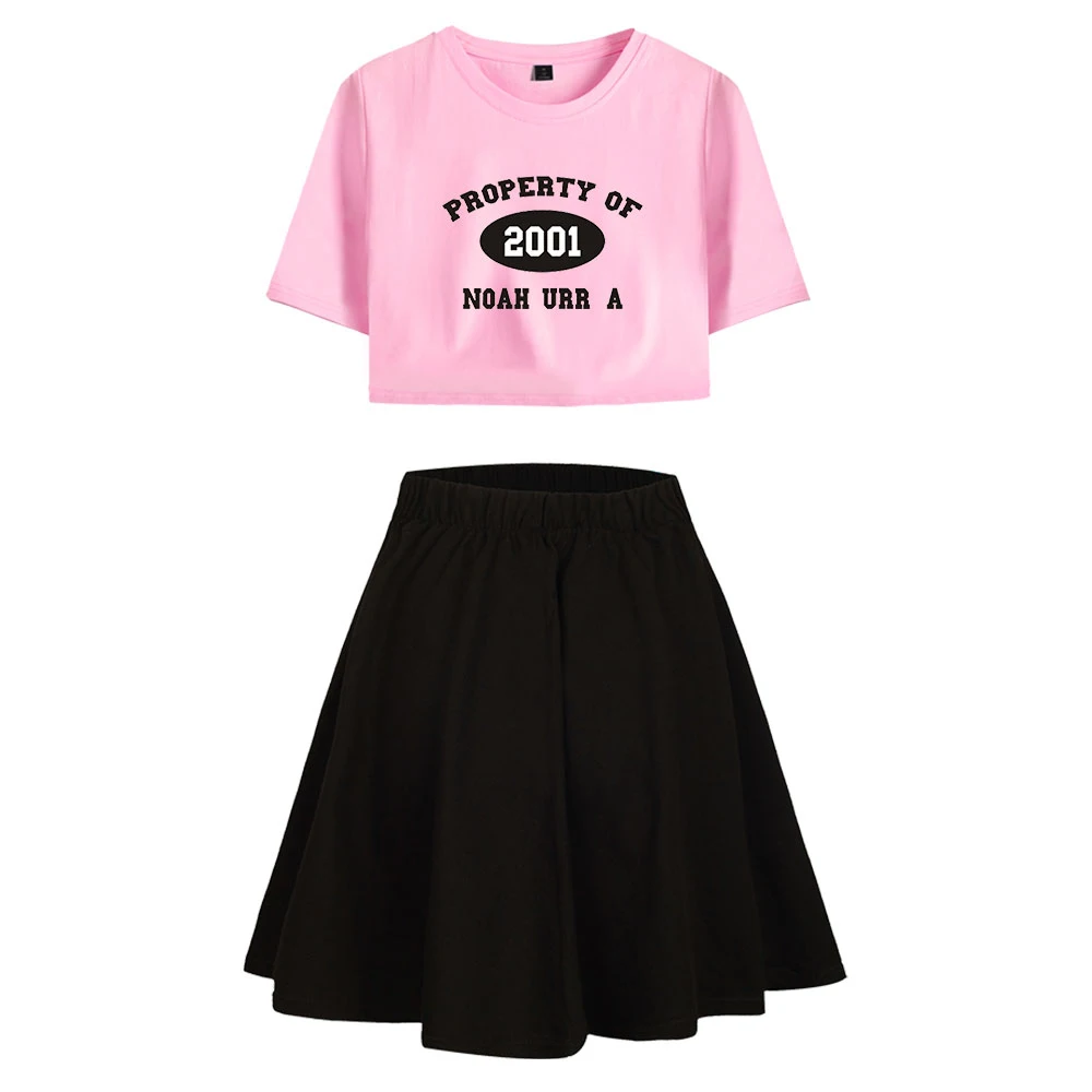 WAWNI Sabina Hidalgo футболка с короткими рукавами плюс короткая юбка комплект из двух