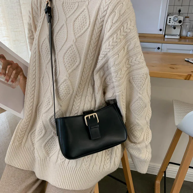 Женская сумка из искусственной кожи в стиле ретро маленькие женские сумки на