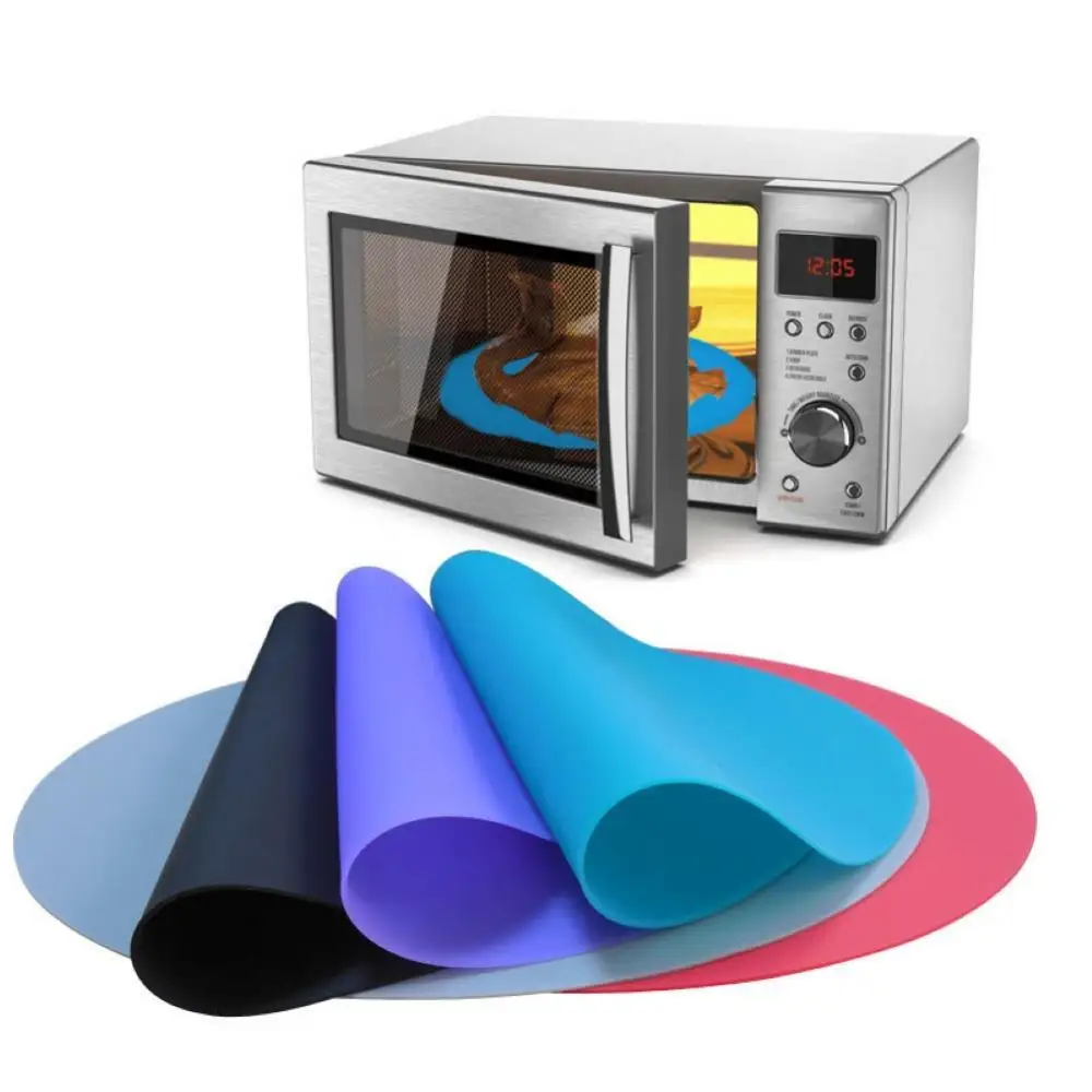 

Silicone Pad Coaster Mat Insulation Pot Holder Home Kitchen Microwave Oven Heat