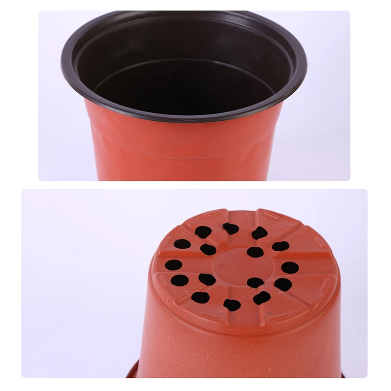 10 шт. пластиковые горшки для цветов|Цветочные и кадки| |