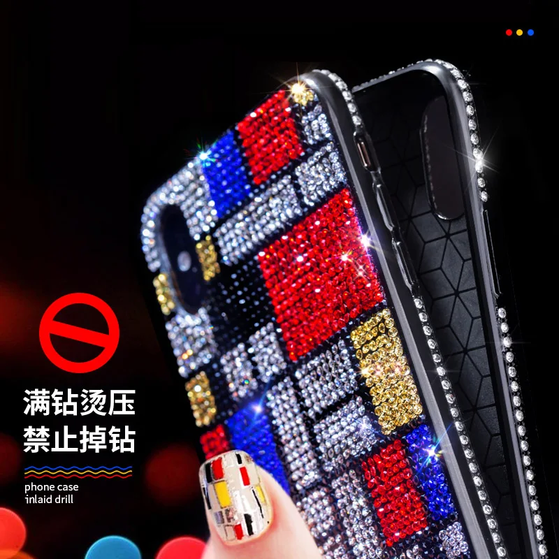SemgCeKen bling 3d Алмазная чехол для iPhone 6 s 6s 7 8 plus 6plus 7plus роскошный держатель кольцо