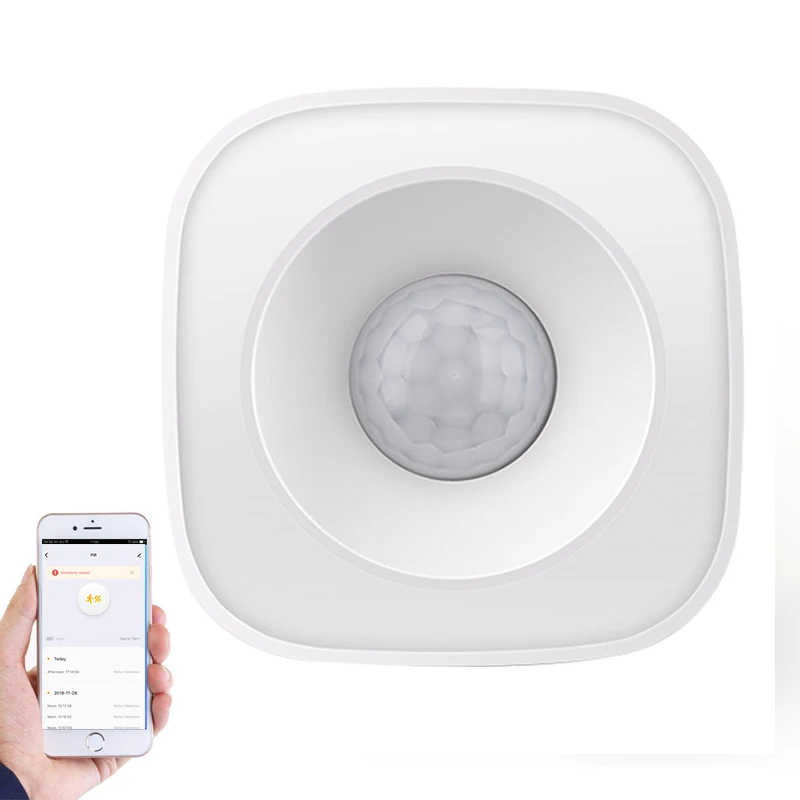Tuya Zigbee/Wifi PIR детектор движения приложение Push-оповещение сообщение нарушитель Wifi