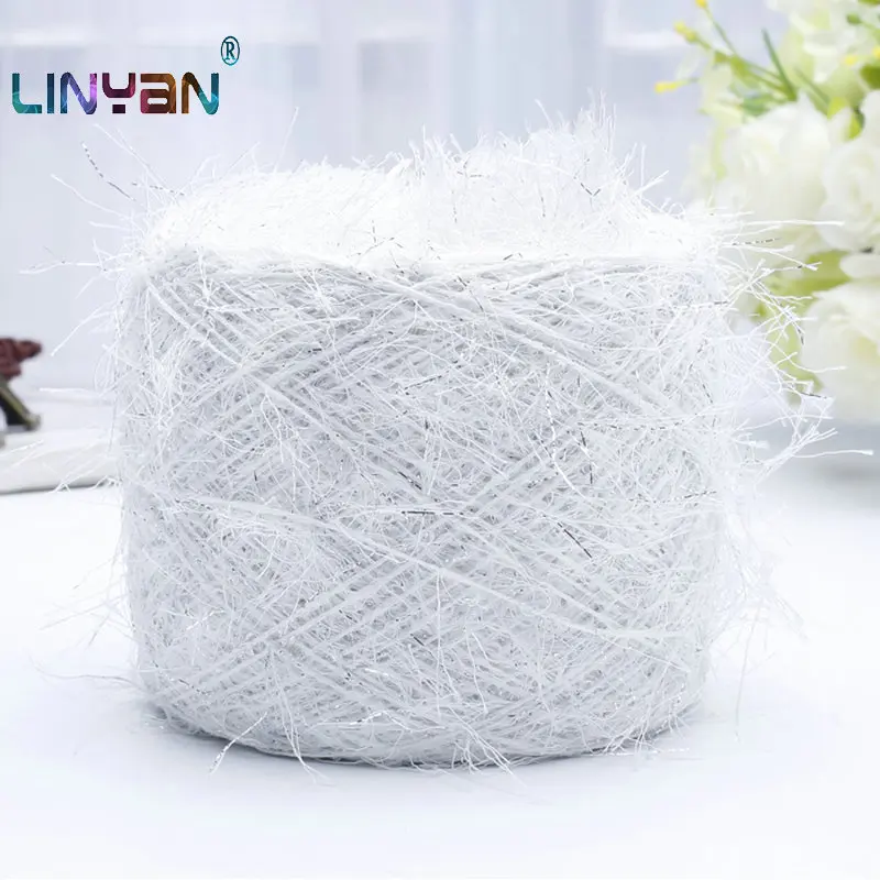 250 г танцевальная пряжа модная ручная вязка тонкая хвост Феникс ворсинки