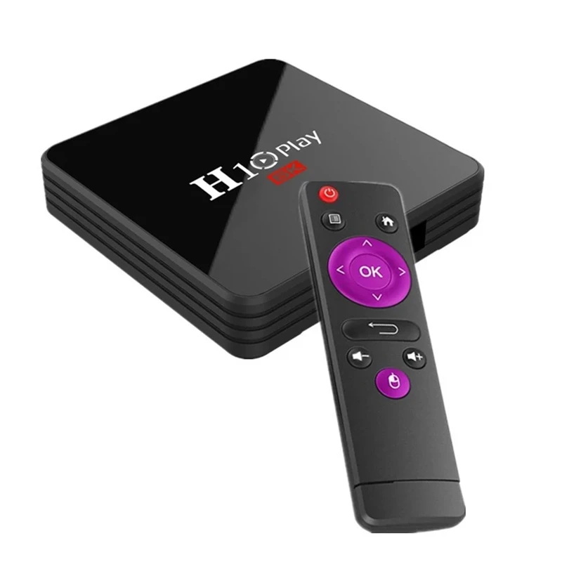 Приставка Смарт ТВ H10 PLAY Android 9 0 Allwinner H6 Cortex A53 4 ядра 64 бит 2 Гб ОЗУ/16 ПЗУ ГГц Wi Fi