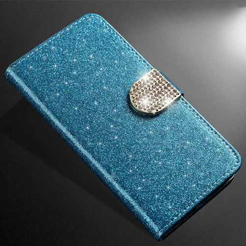 blue diamond Флип-чехол для huawei Honor 7X 8X 8A 8S 9X Pro Y6 Y5 Prime Pro Роскошный кожаный чехол для телефона huawei 8A 8C 10i - Цвет: blue diamond