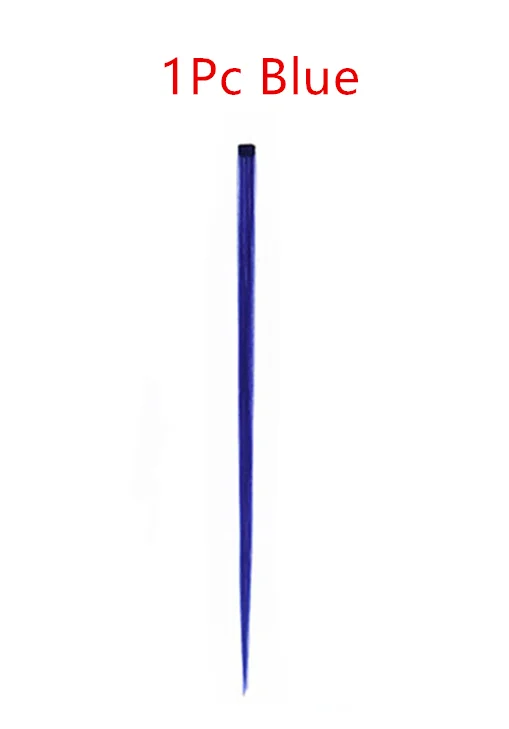 1Pc Blue 3 шт./лот, 50 см Инструменты для укладки волос, цветной парик, плетение волос, пучок, машинка для волос, ролик для волос, инструмент для красоты, принадлежности для плетения - Цвет: 1Pc Blue